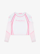 MANTO women rashguard Peacefull violence - white